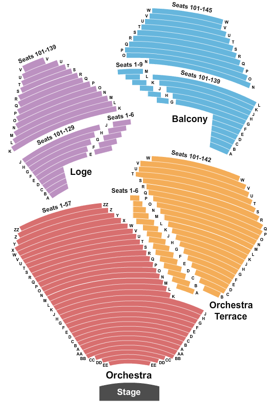 Segerstrom Center For The Arts The Outsiders Seating Chart
